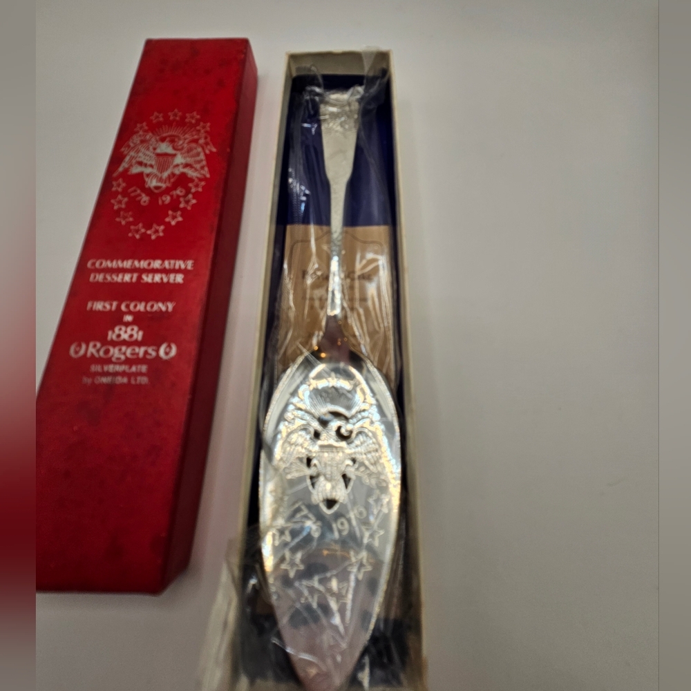 Oneida, Rogers Silverplate Dessert Server, NIB - Picture 5 of 5
